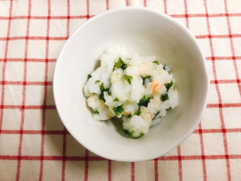 【離乳食完了期】鮭とわかめの混ぜご飯